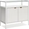 Signature Design By Ashley® Deznee White Small Bookcase 2 Signature Design By Ashley® Deznee White Small Bookcase -Furniture Store e543ea0b 883d 4e82 a317 4edd3bd2a4a7