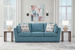 Signature Design By Ashley® Keerwick Teal Sofa -Furniture Store e5631015 317f 42a6 9920 6550945f137b