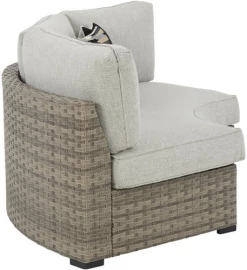 Signature Design By Ashley® Calworth 4-Piece Beige Outdoor Sectional Set -Furniture Store e626a057 d82b 43d5 a4db a8e376f77aec