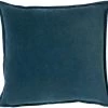Surya Cotton Velvet Teal 18"x18" Pillow Shell 2 Surya Cotton Velvet Teal 18"x18" Pillow Shell -Furniture Store e7024dbc a17b 4065 9fee 78bd7f716b97