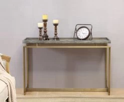 Coast2Coast Home™ Biscayne Weathered/Gold Console Table 7 Coast2Coast Home™ Biscayne Weathered/Gold Console Table -Furniture Store e88b6625 c414 4bf2 bc71 692bf0b27ffa