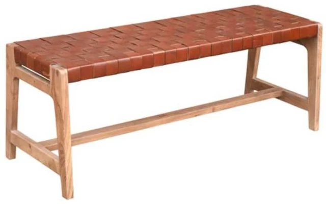 Signature Design By Ashley® Lemmund Brown/Natural Accent Bench 3 Signature Design By Ashley® Lemmund Brown/Natural Accent Bench