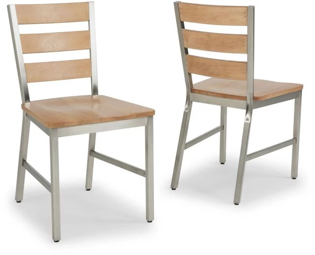 Homestyles® Sheffield 2-Piece Brown Dining Chair Set 4 Homestyles® Sheffield 2-Piece Brown Dining Chair Set - Image 2