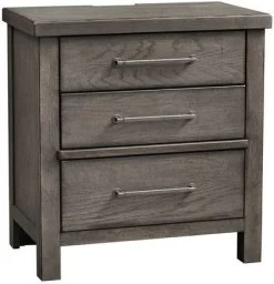 Liberty Modern Farmhouse Gray Nightstand