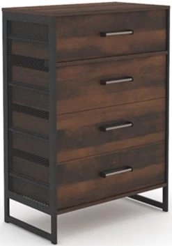 Sauder® Briarbrook® Barrel Oak® 4-Drawer Dresser