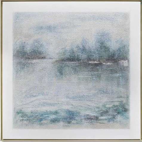 Crestview Collection Henley Blue/Gray/White Wall Art 3 Crestview Collection Henley Blue/Gray/White Wall Art