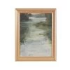 Olliix By Martha Stewart Estuary Multi-Colored Framed Glass Wall Art