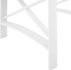 Crosley Furniture® Kaplan White Outdoor Side Table -Furniture Store ee361024 6e3a 46a4 a50c a114eb561295