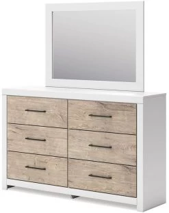 Signature Design By Ashley® Charbitt Brown Dresser And Mirror -Furniture Store f24c6f55 926e 43c6 9262 e649c87a4561
