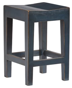 ProgressiveĀ® Furniture Farmhouse Navy Blue Counter Stool