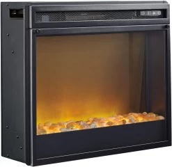 Signature Design By Ashley® Entertainment Accessories Black Fireplace Insert