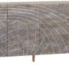 Crestview Collection Zambia Black Sideboard