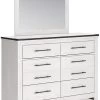 Signature Design By Ashley® Schoenberg White Dresser And Mirror -Furniture Store f5379a1b ca5b 41d5 b0e7 5ef16b8fe4ad
