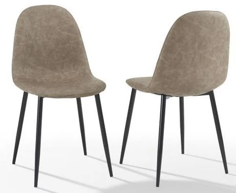 Crosley Furniture® Weston 2-Piece Distressed Brown Dining Chair Set 5 Crosley Furniture® Weston 2-Piece Distressed Brown Dining Chair Set - Image 3