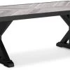 Signature Design By Ashley® Beachcroft Black/Light Gray Outdoor Dining Table 2 Signature Design By Ashley® Beachcroft Black/Light Gray Outdoor Dining Table -Furniture Store f6383b74 c648 4e01 a225 bd57278a6b44