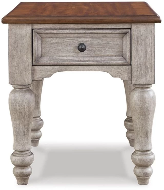 Signature Design By Ashley® Lodenbay Antique Gray/Brown End Table 5 Signature Design By Ashley® Lodenbay Antique Gray/Brown End Table - Image 3
