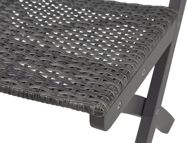 Signature Design By Ashley® Safari Peak 3-Piece Gray Outdoor Table And Chairs Set 6 Signature Design By Ashley® Safari Peak 3-Piece Gray Outdoor Table And Chairs Set - Image 4