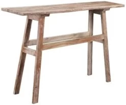 Crestview Collection Bowie Stained Console Table