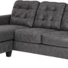 Benchcraft® Venaldi Gunmetal Sofa Chaise Queen Sleeper