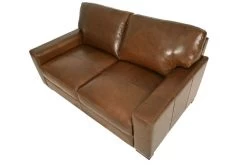Soft Line Brown Leather Loveseat -Furniture Store f95ed9c3 5e7e 452c be16 1aee5e20a0fc