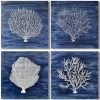 Crestview Collection Four Corals 4-Piece Blue/Off-White Wall Art Set -Furniture Store f9a947fc 7a45 40fa be31 0fd4126e786a