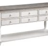 Coast2Coast Home™ Bar Harbor II Cream/Gray Console Table -Furniture Store fac0c882 0270 446e b616 c3f1c20e686d