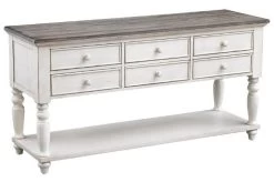 Coast2Coast Home™ Bar Harbor II Cream/Gray Console Table