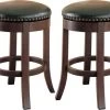 Coaster® Aboushi 2-Piece Brown Swivel Counter Stools -Furniture Store fafa889e 2631 493e bd75 54b3b2296187