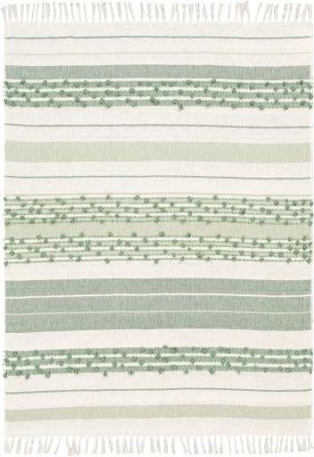 Surya Yemaya Mint 50"x60" Throw Blanket 4 Surya Yemaya Mint 50"x60" Throw Blanket - Image 2