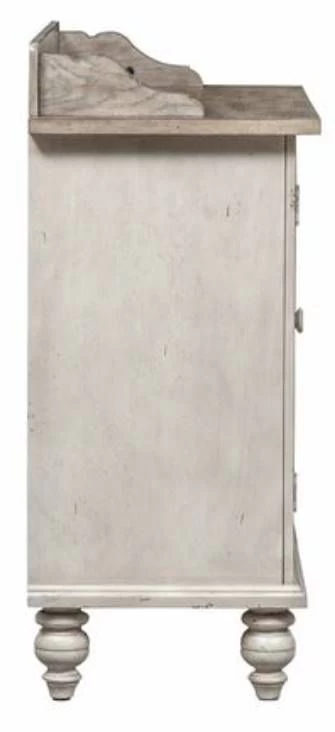 Liberty Whitney Antique Linen/Weathered Gray Server 5 Liberty Whitney Antique Linen/Weathered Gray Server - Image 3