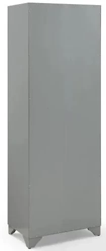 Crosley Furniture® Tara Distressed Gray Pantry 6 Crosley Furniture® Tara Distressed Gray Pantry - Image 4