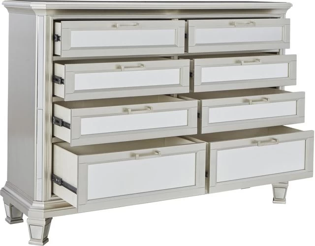 Signature Design By Ashley® Lindenfield Silver Dresser 5 Signature Design By Ashley® Lindenfield Silver Dresser - Image 3