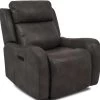 Cheers By Man Wah Dark Grey Power Recliner With Power Headrest -Furniture Store fdf41491 a308 4629 8ba4 65cf2da06aa6