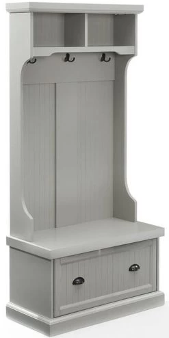 Crosley Furniture® Shoreline Gray Hall Tree
