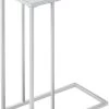 Monarch Specialties Accent Table, C-Shaped, End, Side, Snack, Living Room, Bedroom, Metal, Tempered Glass, White, Contemporary, Modern 1 Monarch Specialties Accent Table, C-Shaped, End, Side, Snack, Living Room, Bedroom, Metal, Tempered Glass, White, Contemporary, Modern -Furniture Store feb1702b 97f3 4042 b586 551fb89c5899